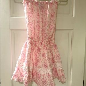 Temptation Positano Strapless Mini Dress